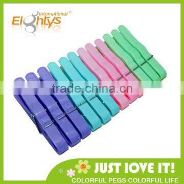Business Gift custom printed craft clothes drying plastic clip