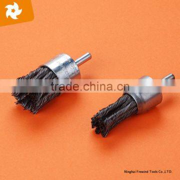 24mm knot wire end brush for rust