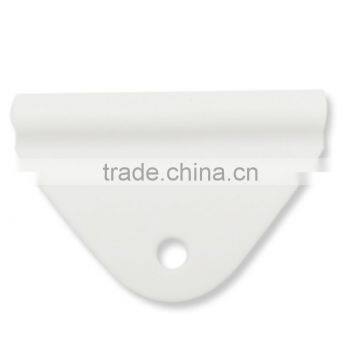 2" Plastic Chafe In White, Chafe Tab for Bags or Travelware, Nylon Flat Chafe Tab for Bag Accessories photo-2