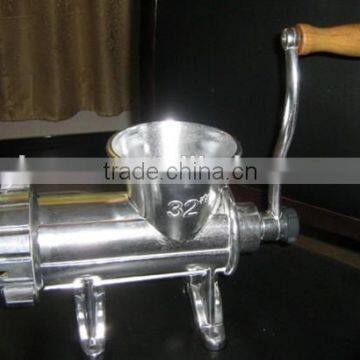 32# manul and motor-run aluminum alloy meat mincer / hand meat mincer