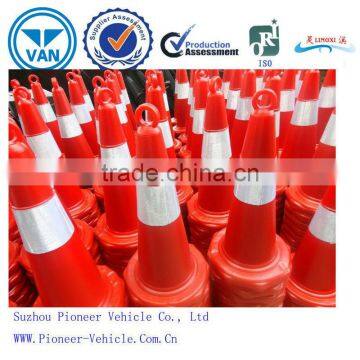 best selled plastic road safety traffic cone ( ISO approved )