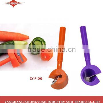 New products kitchen gadget 2015 plastic vegetable carrot peeler