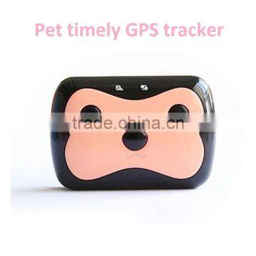 Mini Pet waterproof GPS Tracker Dog Cat timely Tracking Device DIY Dog Collars GPS LBS Tracker