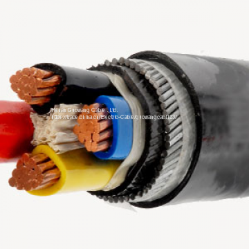 Power Transmission 4*240MM2 Aluminum Power Cable XLPE/SWA/ALUMINUM photo-4