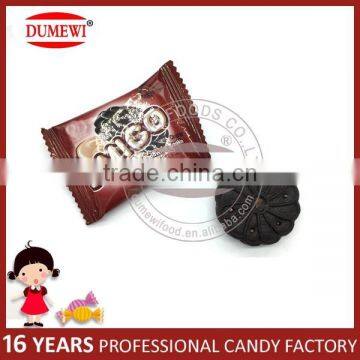 Yummy Cream Sandwich Mini Center Filled Black Biscuits photo-5