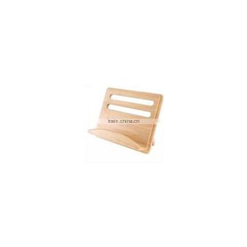 Folding wood book stand wood book reading stand