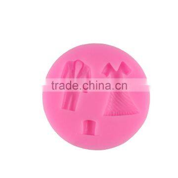 Manufacturer Liquid Silicone Mold Baking Mold Handmade Soap Cake Tool - Men and Women Dress 1688 Agent photo-3