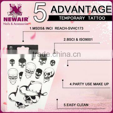 NEWAIR Body Art Women Metallic Temporary Tattoo Sexy Body Hand Tattoo Sticker photo-4