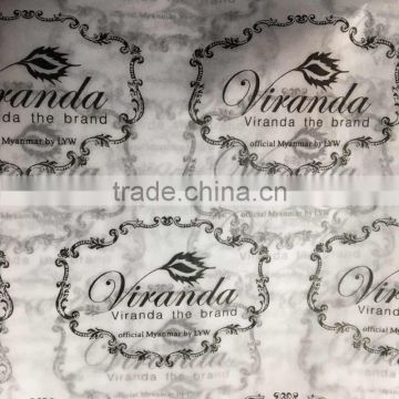 17gsm white tissue paper with custom -made company logo