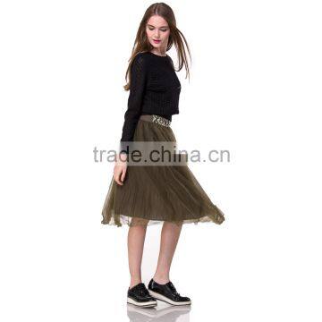 Guangzhou Domin Factory Directly Wholesale Ladies Popular Skirt photo-4