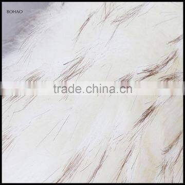 Wholesale New Arrival Women Fashion Tip Dye Fabric Long Fake Fur Lined Coat