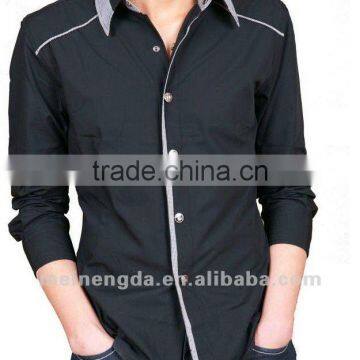 dress , different color in collar design shirt for men