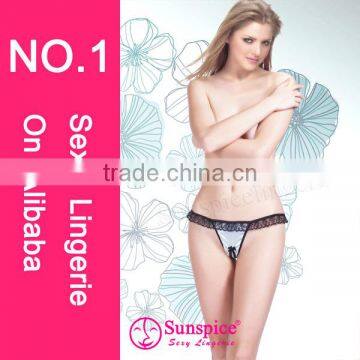 Hot Fashion Sex Lingerie Sexy Mature Womens Transparent Panties photo-2