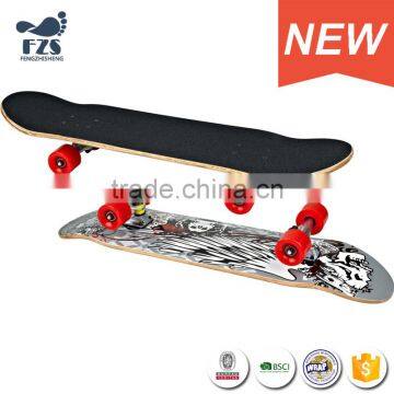 HSJ188 Cheap price wood maple skateboard for skatboarding