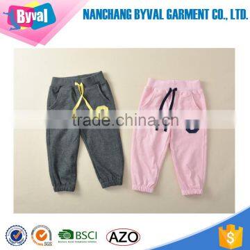 Wholesale Fashion Number Printed Kid Baby Boys Pants