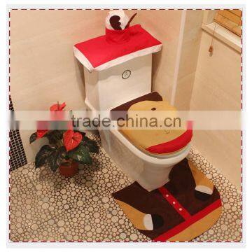 HD2047Funny Deer Animal Pattern Christmas Toilet Seat Cushion With High Quality