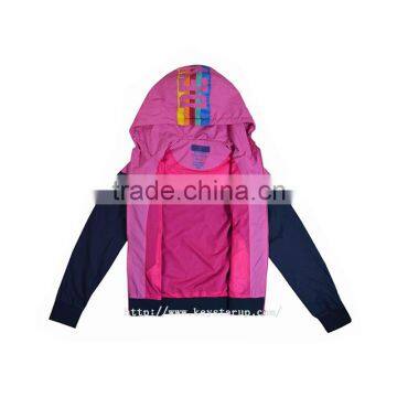 Girls Outside Running Wind Breaker Good Quality Jackets photo-2