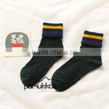 Zm22058a Hot Sale Girls Funny Socks Women Autumn Winter Warm Socks photo-4