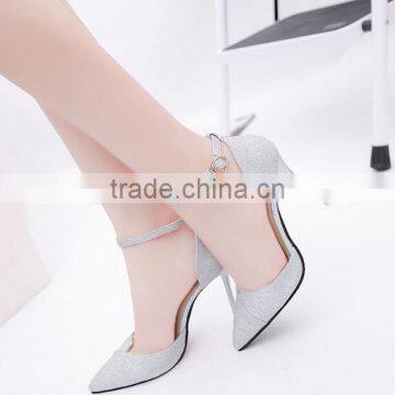 zm50082b 2017 spring and summer europe cusp ladies fancy sandals pencil heels shoes women