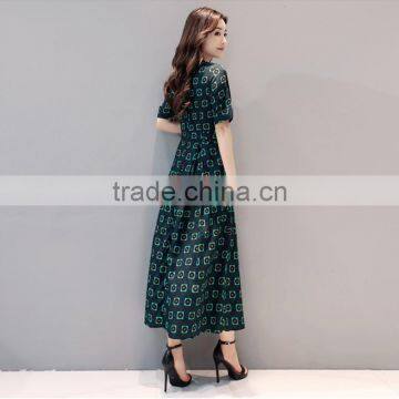 Z&M Women's 2017 New Fashion dress Silk dress Dress dress