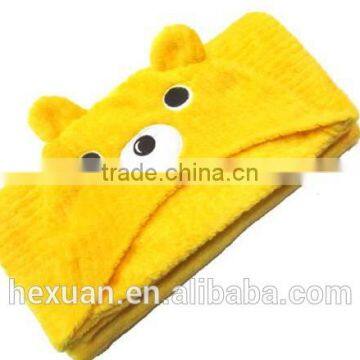 Infant Baby Towel Bath Towel With Hat Baby Hooded Bath Towel photo-4