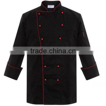 Double Breasted Chef Coat With Folded Cuff photo-2