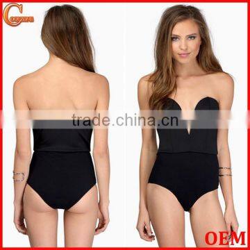 OEM Factory custom sexy bodysuit women wholesale bodysuit 2015