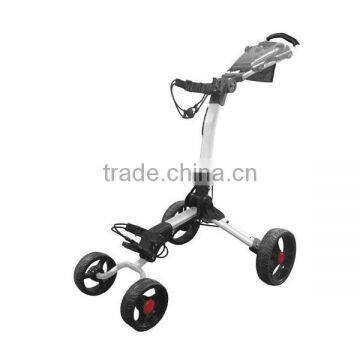 4 Wheels Cheap Golf aluminium golf trolley