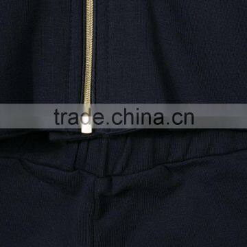 2017 New Style Children Fashion Contrast Pocket Tracksuit Baby Girl Boutique Clothing Sets Wholesale photo-3