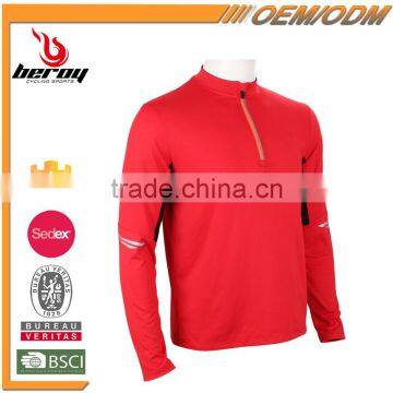 Wholesale Mens Plain Long Sleeve Thermal T Shirt for Sports Fitness photo-3
