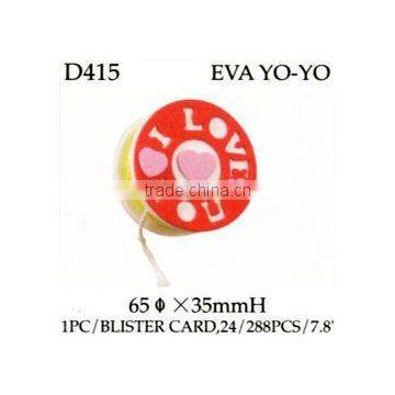 kid's toy(D415) EVA YO-YO