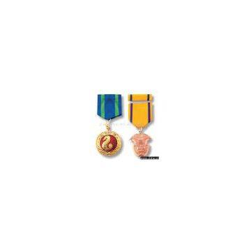 Sell Die Struck Medal W/ Ribbon