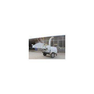 Small Dural Mechanical / Hydraulic Wood Chipper With CE Approved