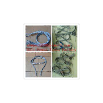 Non-conductive cable sock  Fiber optic cable sock  Pulling grip