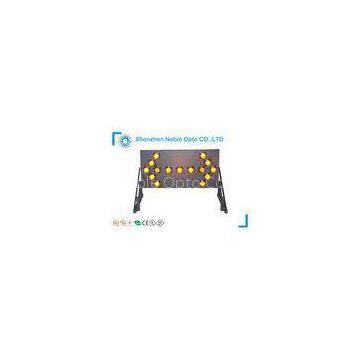 15 Lights Led Arrow Board Intelligent MCU Controller , Led Trailer Board Lights 1000m