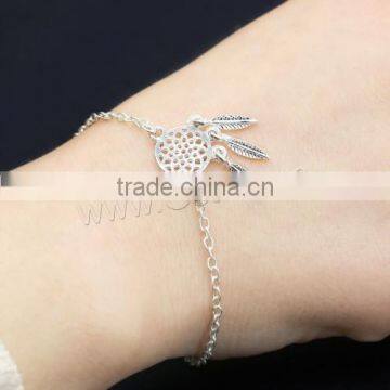 New oval shape chain Zinc Alloy Anklet for woman