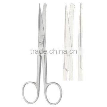 14 cm Incision Scissor / operating scissor / stainless steel surgical scissor