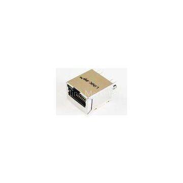 Shield FTP RJ45 Modular Jack , Bottom Entry Toroidal Transformer SI-46001-F