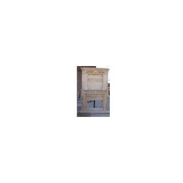 sell double carve fireplace
