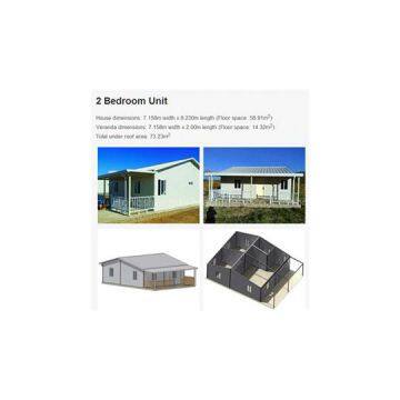 Prefabricated Light Steel A-frame Modular Kit Houses Luxury South Africa