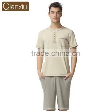 Online Shopping Qianxiu Big Brand Classic Cotton Men Pajamas