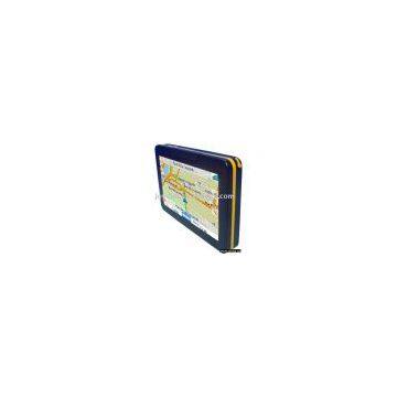 4.3inch Portable GPS navigation system with bluetooth(GPRS), FM, AV-in