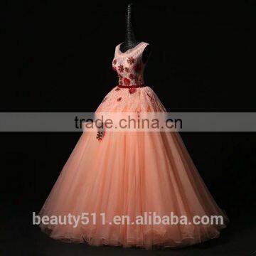 2018 new Quinceanera gowns Custom Made Elegant ball gown tull style party gowns Quinceanera dress ED538