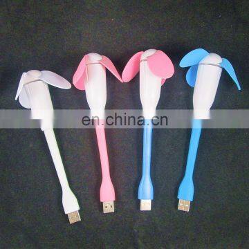 Green and Red USB Mini Fan Robot Fan photo-5