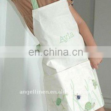 garden apron with hook and printing