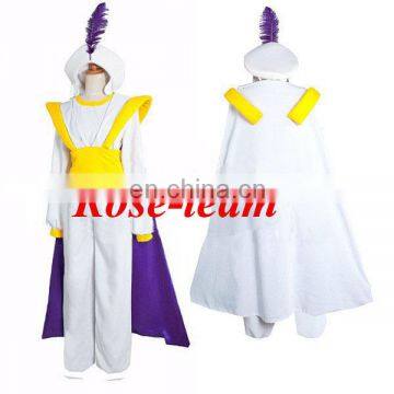 Fast Delievery Rose-team Fantasia Anime Custom Made Aladdin Lamp Prince Aladdin Costume Movie Cosplay Costume