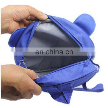 Blue Cute Round Kids Bear Cartoon Shoulder Bag