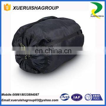 Super Light Cotton Envelope Style Hooded Sleeping Bag for Hiking photo-3