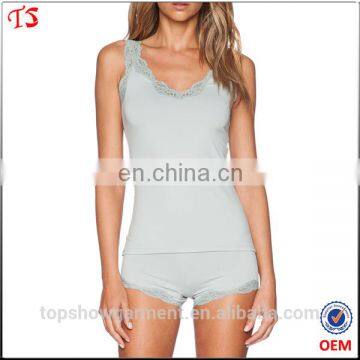 Clothing factory wholesale designs custom summer cheap woman pajamas