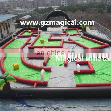 Mini dinasour inflatable golf mini inflatable golf inflatable golf